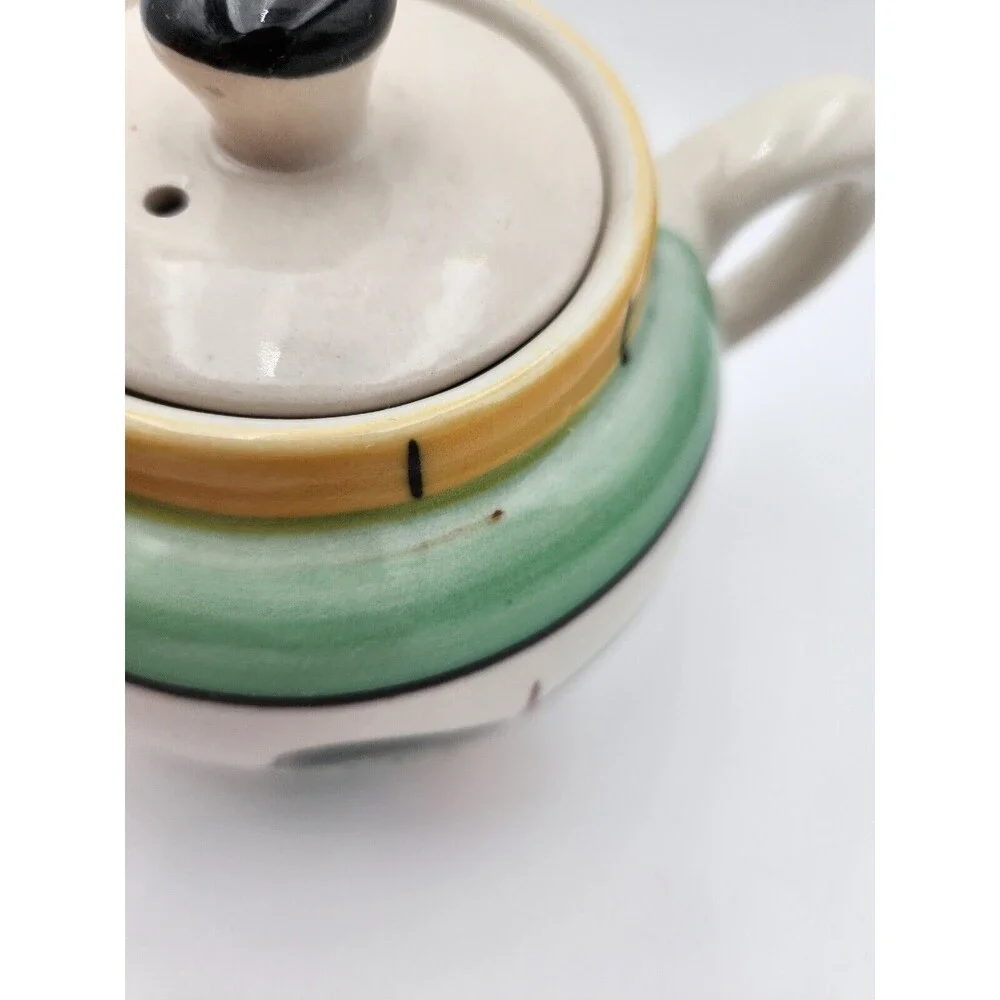 Vintage Decorative Porcelain Teapot Hand Painted Housewares‎ International